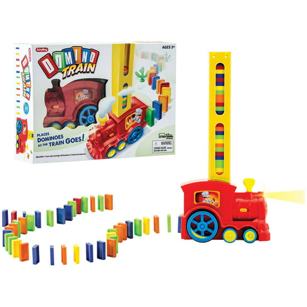 80pcs Electric Domino Laying Train Toy for Kids Automatic Domino Stacking Train Set Domino Laying Train Set 